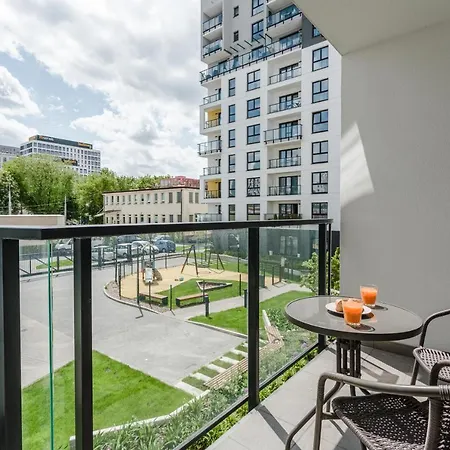 公寓 Warsaw City Apartments